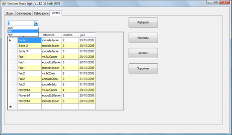 gestion de stock gestion de stock
