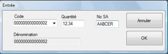 gestion de stock