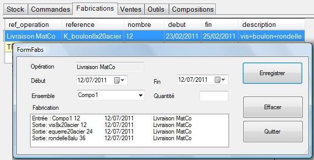 gestion de stock